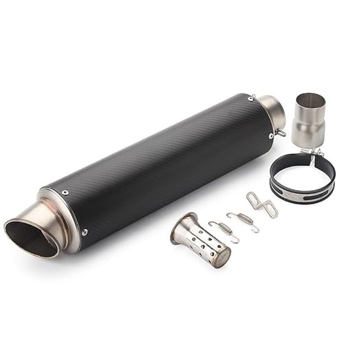 カーボンサイレンサー　60.5　汎用 Amazon | 汎用! 60.5MM チタン カーボン TI CARBON サイレンサー